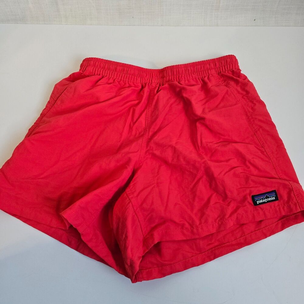 Patagonia Women's Baggies Shorts Size XXS Shock Pink 5" Inseam Vintage 2016 5705